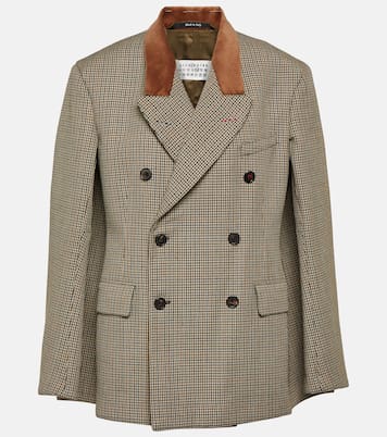 Blazer in lana pied-de-poule | Maison Margiela