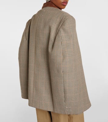 Blazer in lana pied-de-poule | Maison Margiela