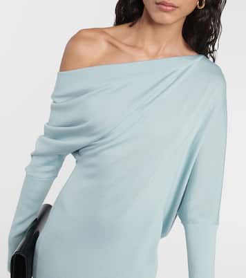 Vestido midi en mezcla de cachemir | Tom Ford