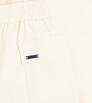 Levantina cotton-blend cargo pants | Monnalisa