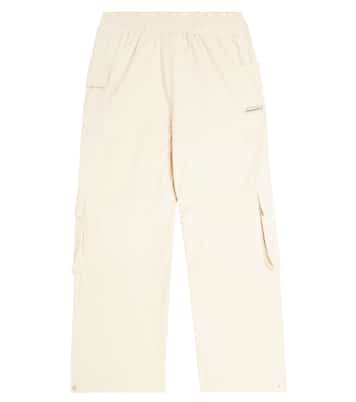 Levantina cotton-blend cargo pants | Monnalisa