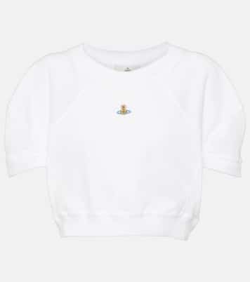 Camiseta cropped Orb de algodón | Vivienne Westwood