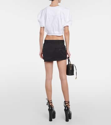 Camiseta cropped Orb de algodón | Vivienne Westwood