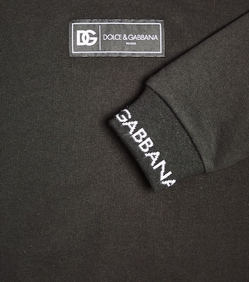 Sudadera DG en jersey de algodón | Dolce&Gabbana Kids