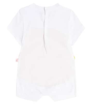 Baby - Jumpsuit corta in jersey di cotone | Il Gufo