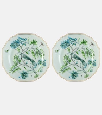 Secret Garden set of 2 dinner plates | Aquazzura Casa
