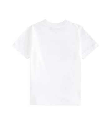 T-shirt Nash Face in jersey di cotone | Acne Studios Kids
