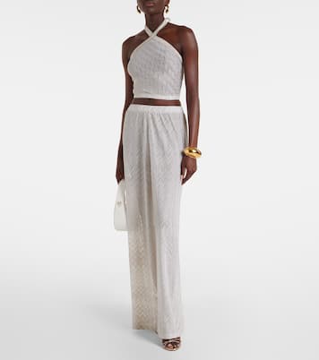 Top raccourci en lamé | Missoni