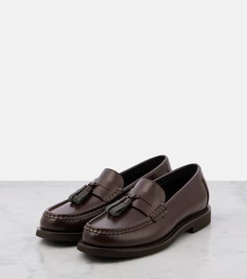 Mocassins Monili en cuir | Brunello Cucinelli