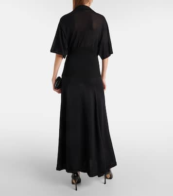 Maxikleid aus einem Baumwollgemisch | Victoria Beckham