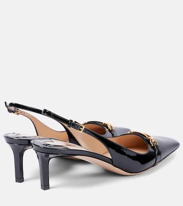 Whitney 55 patent leather slingback pumps | Tom Ford