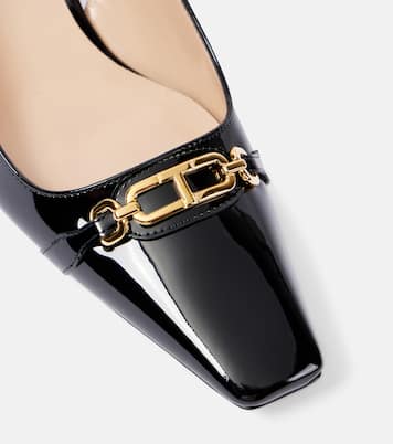 Whitney 55 patent leather slingback pumps | Tom Ford