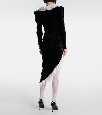 Calcetines altos de encaje | Alessandra Rich