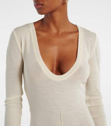 Maxikleid aus Wolle | Didu