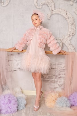 Winter Wonderland faux fur jacket | Tutu Du Monde