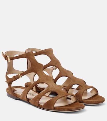Sandalen Paradis aus Veloursleder | Tom Ford
