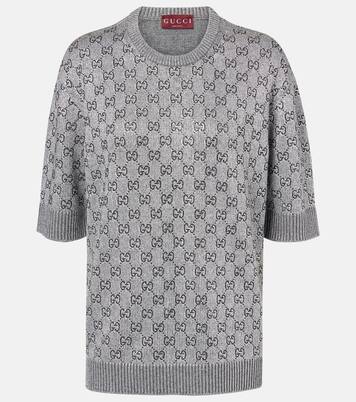 Jersey de mezcla de cachemir y lana | Gucci