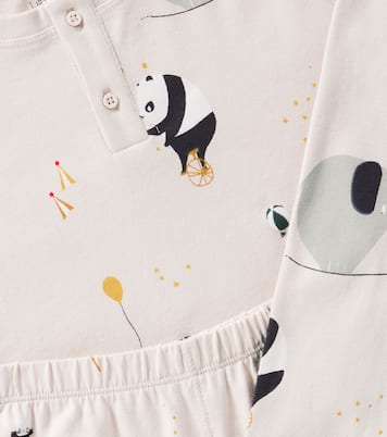Wilhelm printed cotton-blend pajamas | Liewood