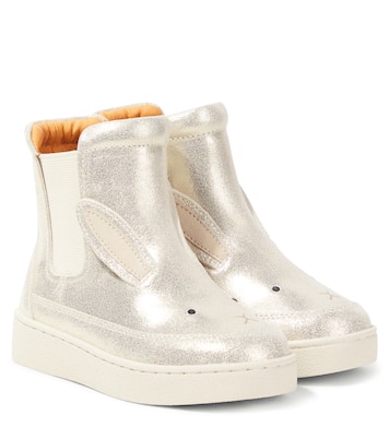 Stivaletti Theera in pelle metallizzata | Donsje