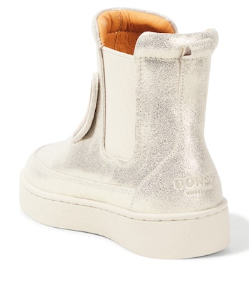 Stivaletti Theera in pelle metallizzata | Donsje