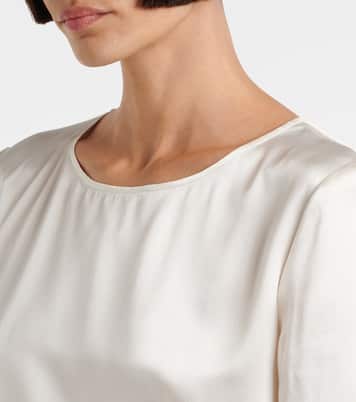 T-shirt Dida in raso di seta | Max Mara