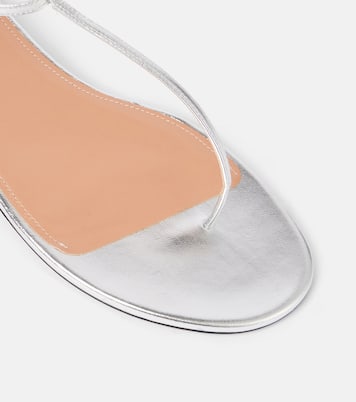 Sandali Frida in pelle metallizzata | Aquazzura