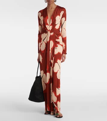 Robe longue à fleurs | Johanna Ortiz
