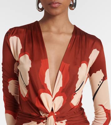 Robe longue à fleurs | Johanna Ortiz