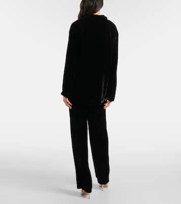 Kyla velvet blazer | Velvet