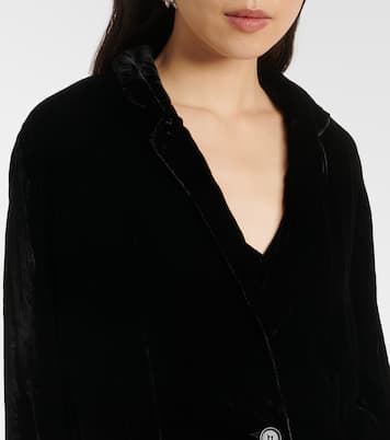 Kyla velvet blazer | Velvet