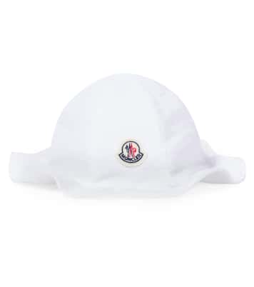Cappello da pescatore in canvas con logo | Moncler Enfant