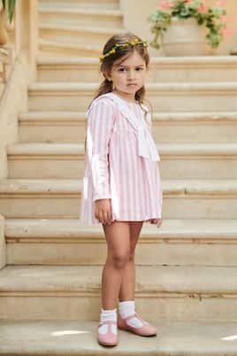 Baby Set Aranda aus Kleid und Höschen | La Coqueta
