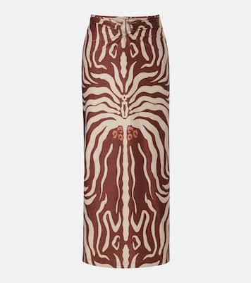 Keel gathered maxi skirt | Johanna Ortiz