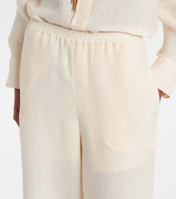 Weite Hose Select aus Leinen | Eres