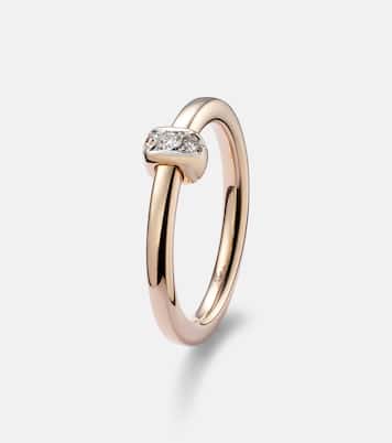 Pomellato Together 18kt rose gold ring with diamonds | Pomellato