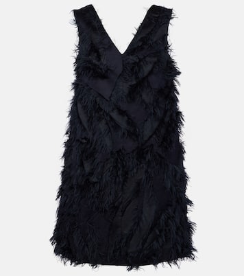 Minikleid mit Fransen | Brunello Cucinelli