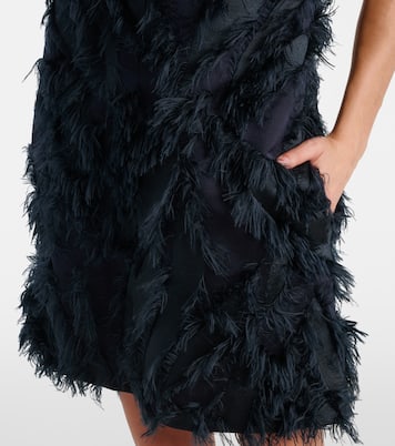 Minikleid mit Fransen | Brunello Cucinelli
