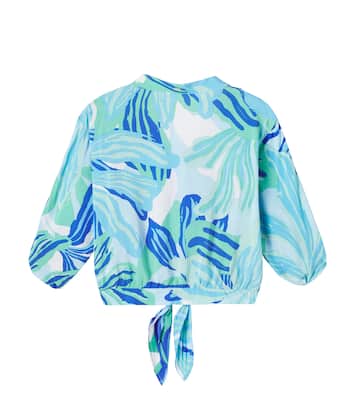 Blusa Azia estampada | Poupette St Barth Kids