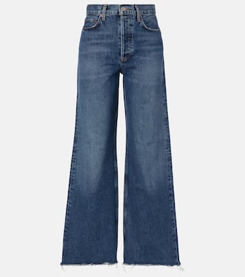 Dame high-rise wide-leg jeans | Agolde