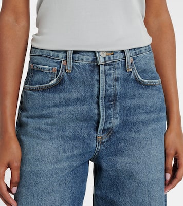 Dame high-rise wide-leg jeans | Agolde