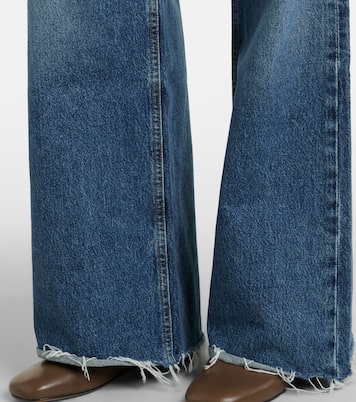 Dame high-rise wide-leg jeans | Agolde
