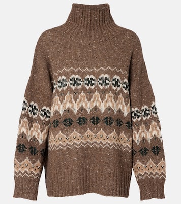 Jersey Cecie en mezcla de lana Fair Isle | Altuzarra