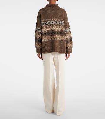 Jersey Cecie en mezcla de lana Fair Isle | Altuzarra