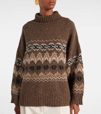 Jersey Cecie en mezcla de lana Fair Isle | Altuzarra