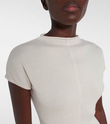 Lenore knitted wool and silk midi dress | Tove