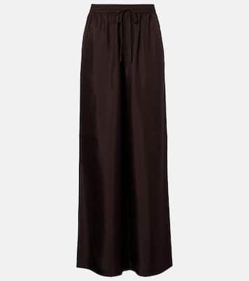 Pantalon ample en soie | Róhe