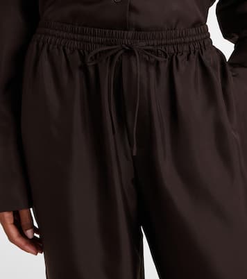 Pantalon ample en soie | Róhe