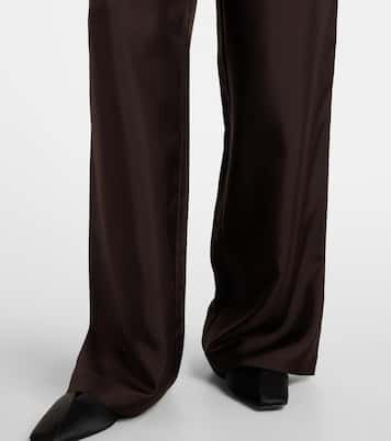 Pantalon ample en soie | Róhe