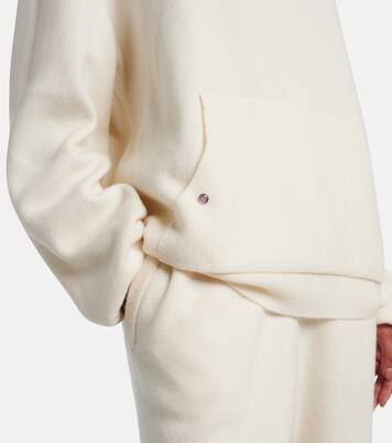 Embellished cashmere hoodie | God's True Cashmere
