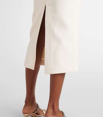 Embellished crêpe cocktail dress | Rebecca Vallance